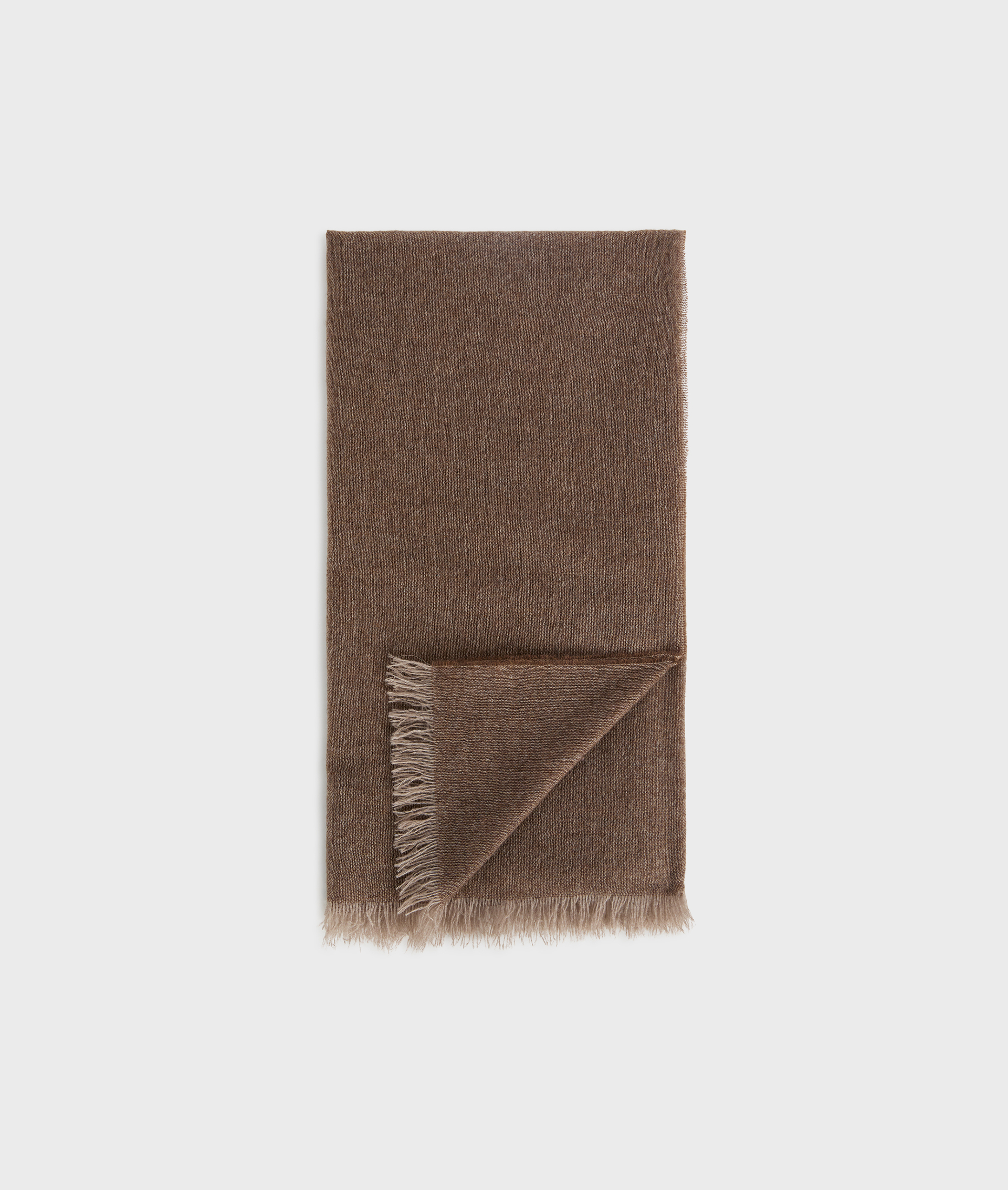 sciarpa marrone in puro cashmere - Accessori Tessili - Pal Zileri | Official Website