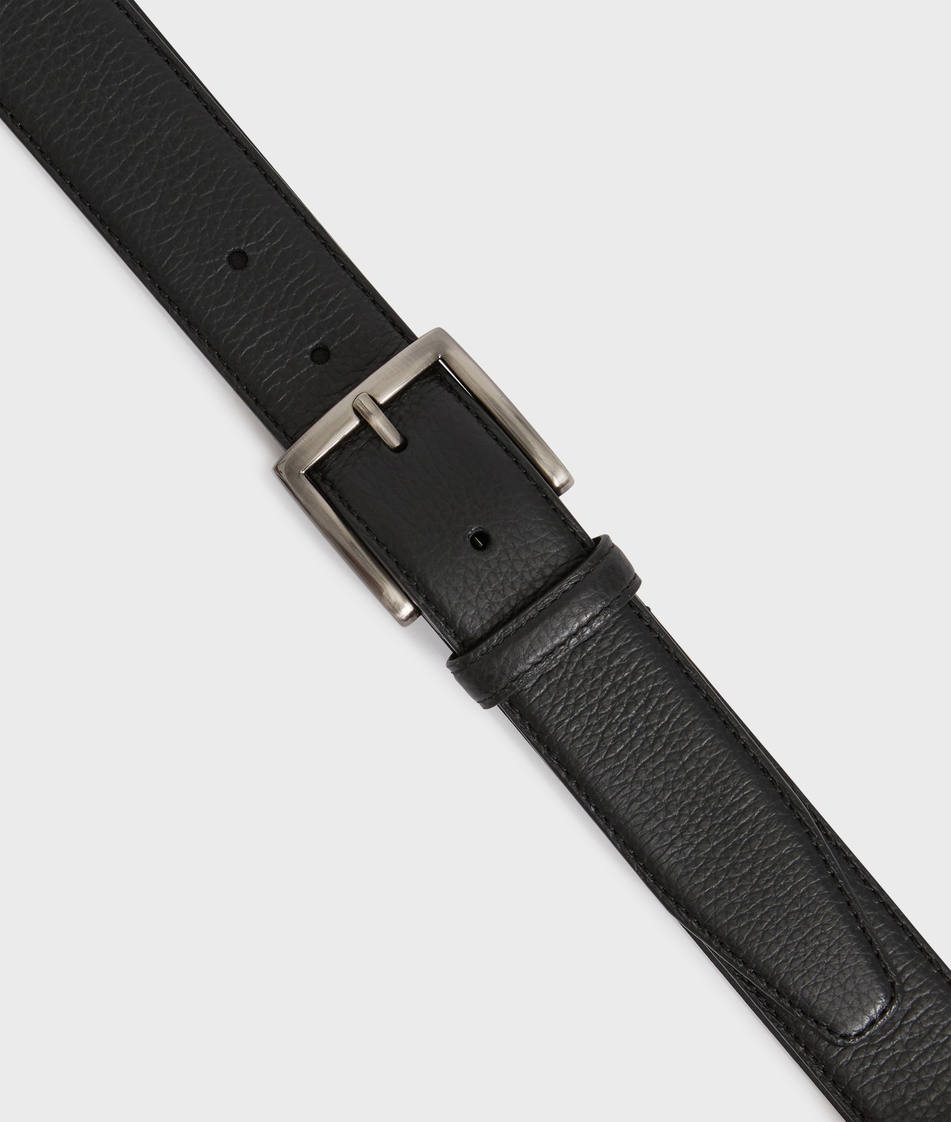 black calfskin leather belt - Leather Goods - Pal Zileri | Official Website