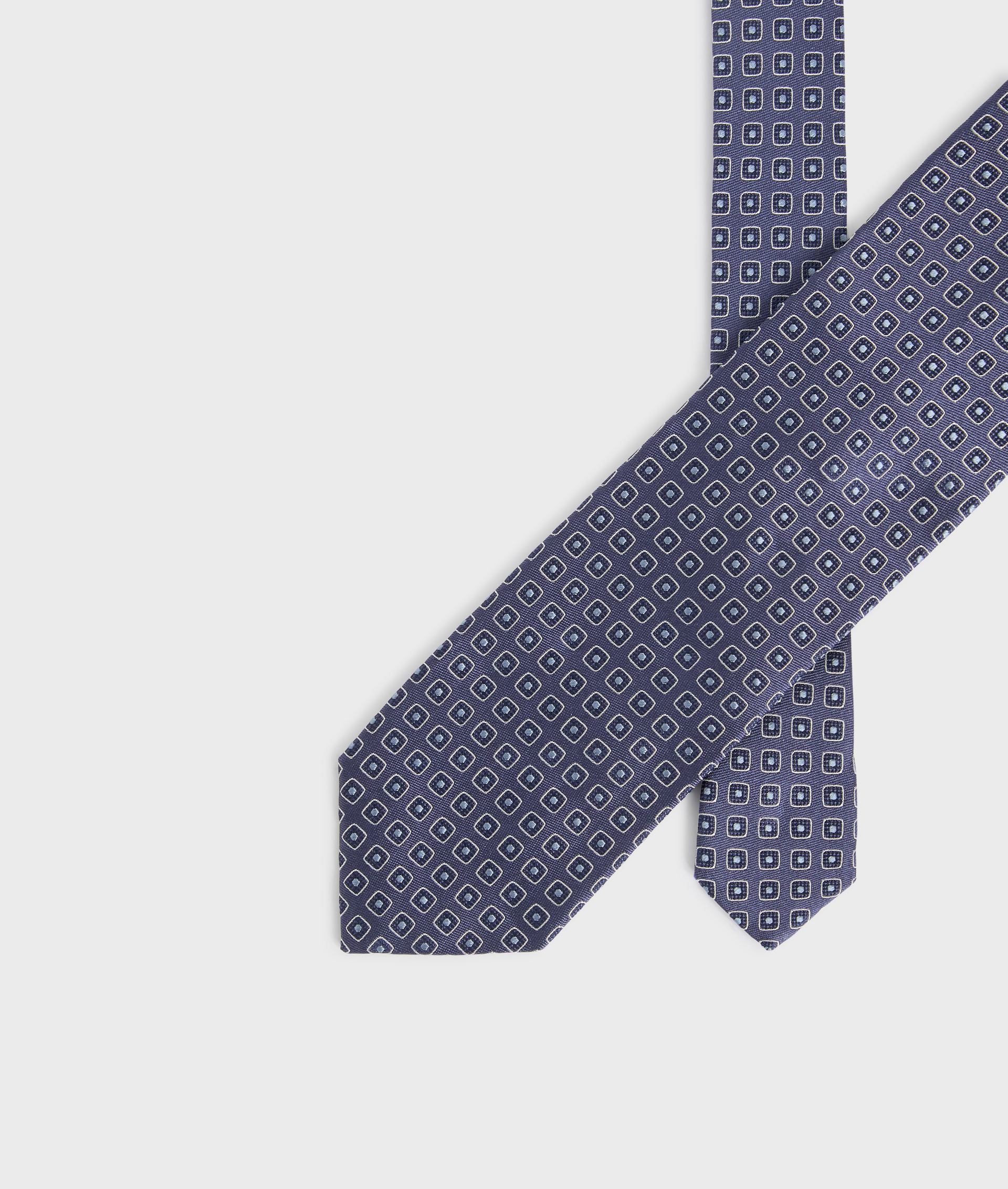 cravatta in seta jacquard blu navy - Accessori Tessili - Pal Zileri | Official Website