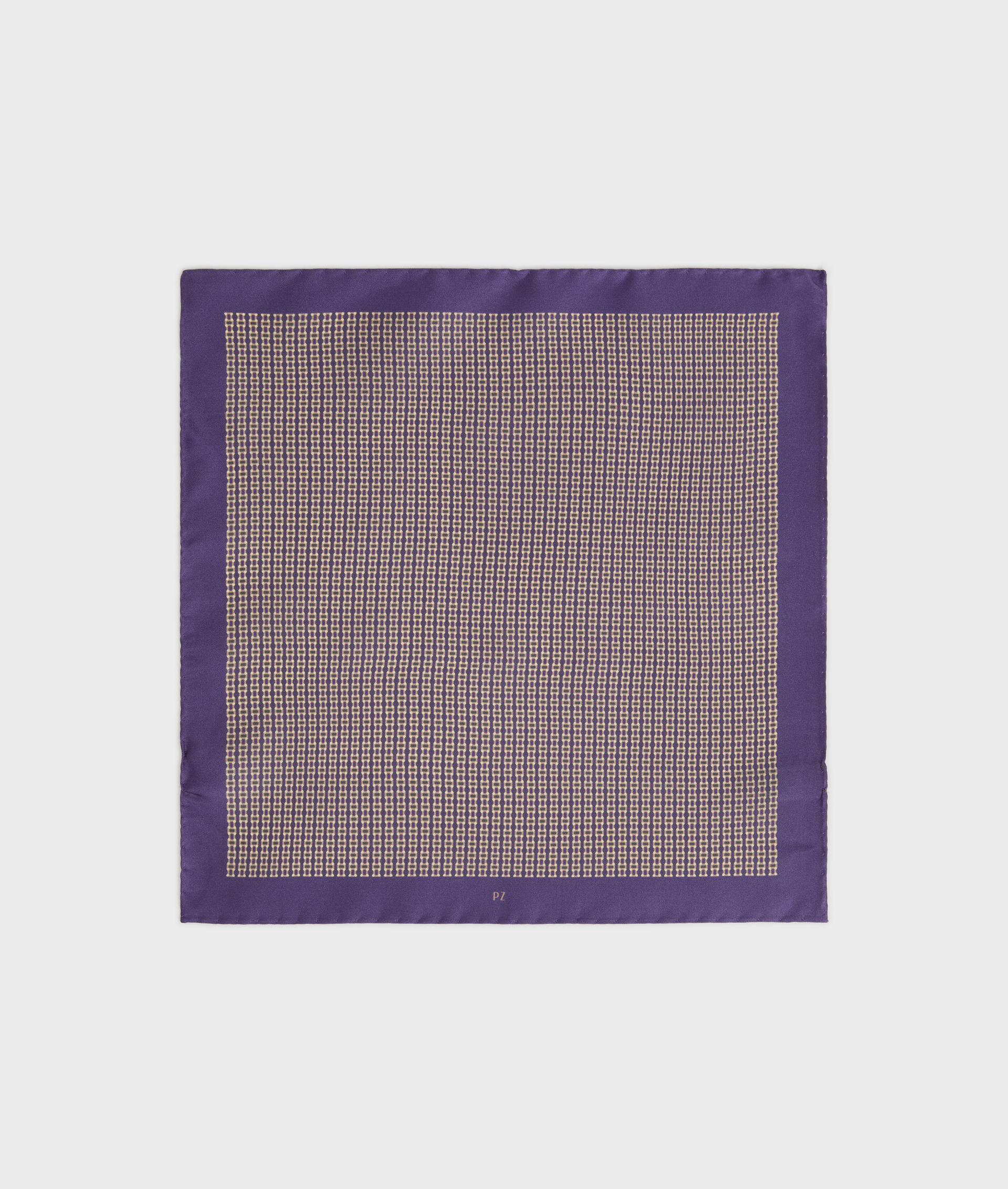 purple pure silk jacquard pocket square - Textiles - Pal Zileri | Official Website