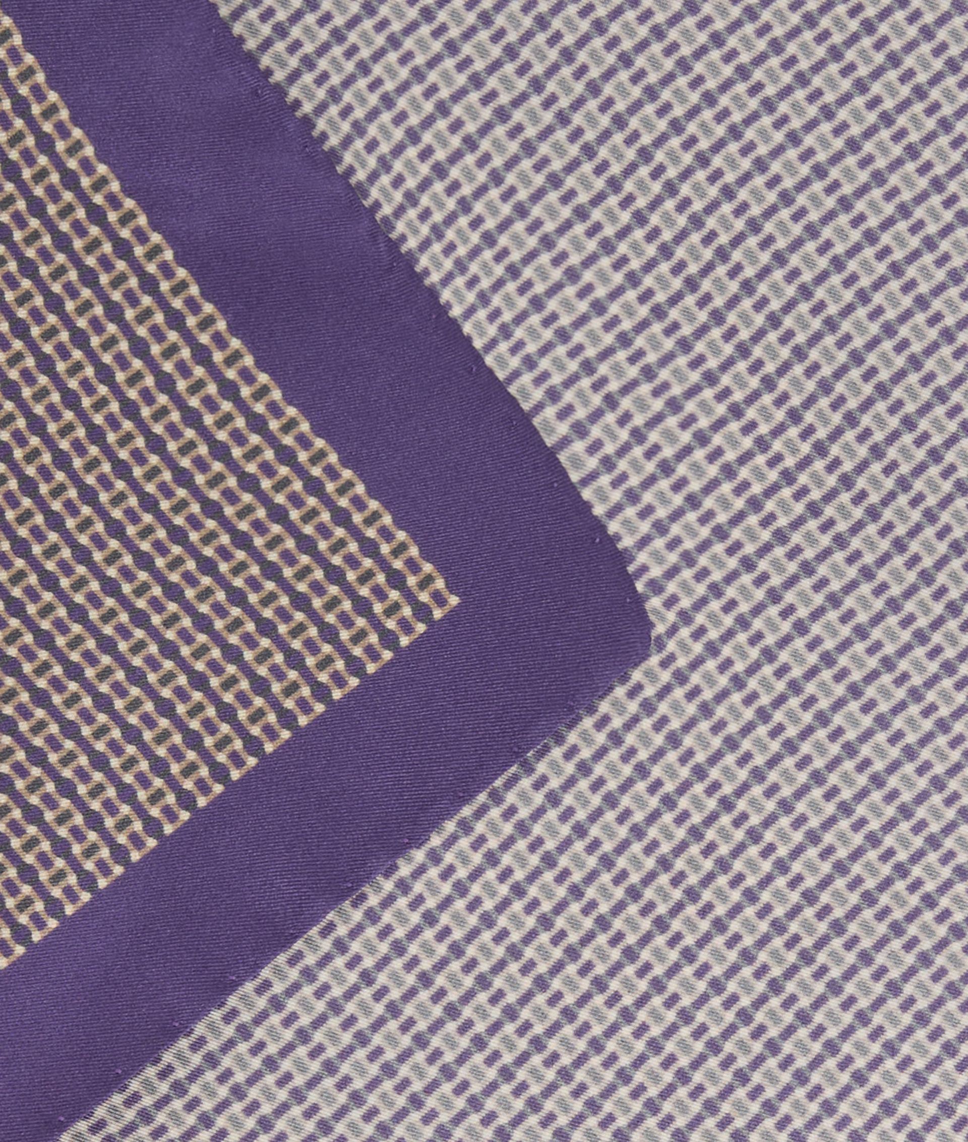 purple pure silk jacquard pocket square - Textiles - Pal Zileri | Official Website