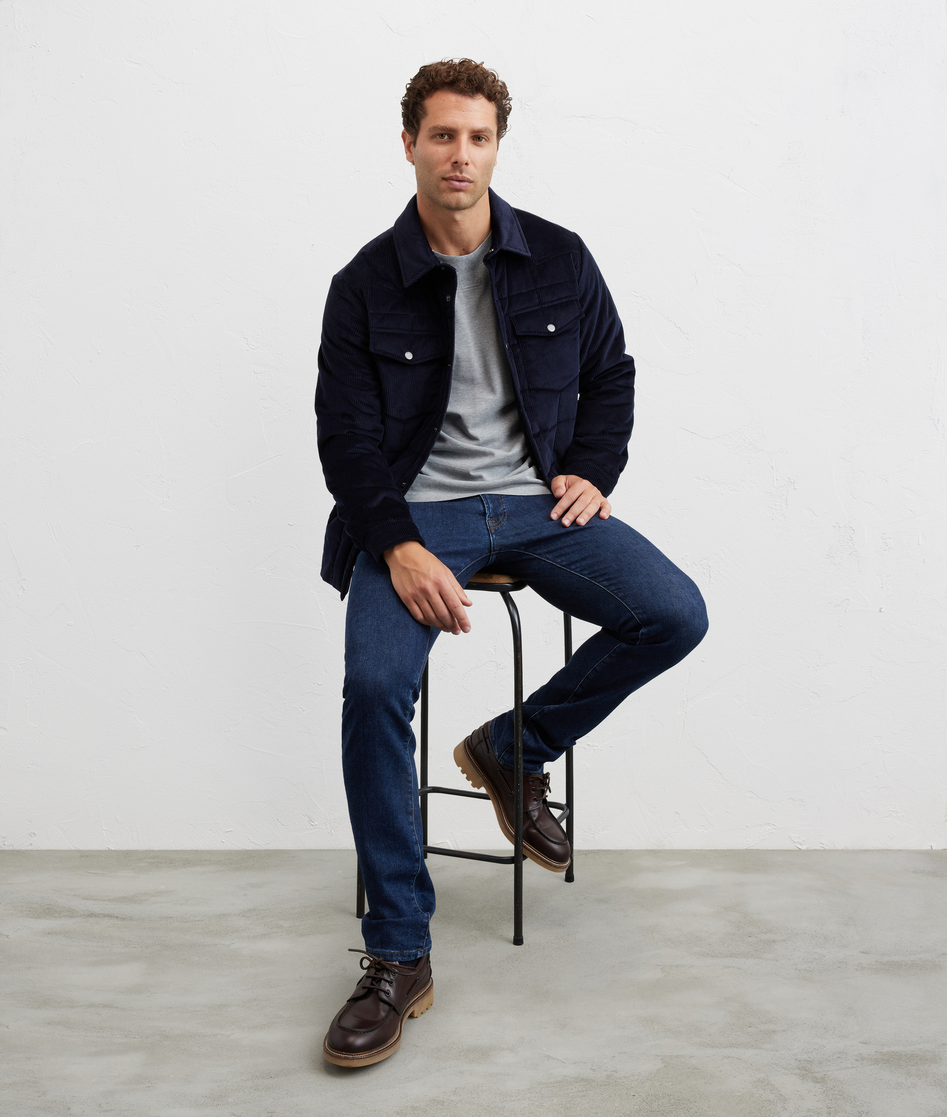 pantaloni denim cinque tasche regular fit nero - Pantaloni - Pal Zileri | Official Website