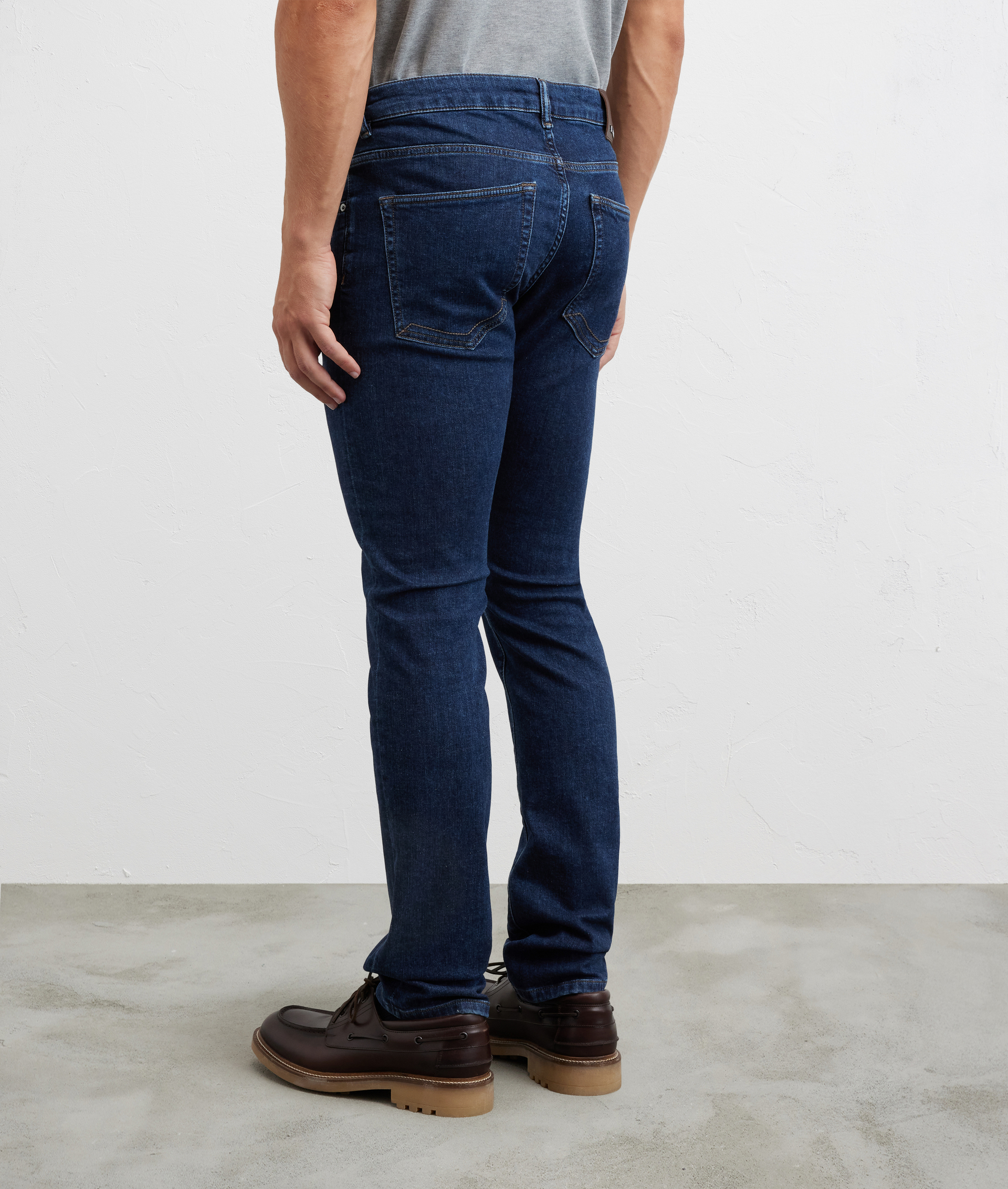 pantaloni denim cinque tasche regular fit blu - Pal Zileri | Official Website