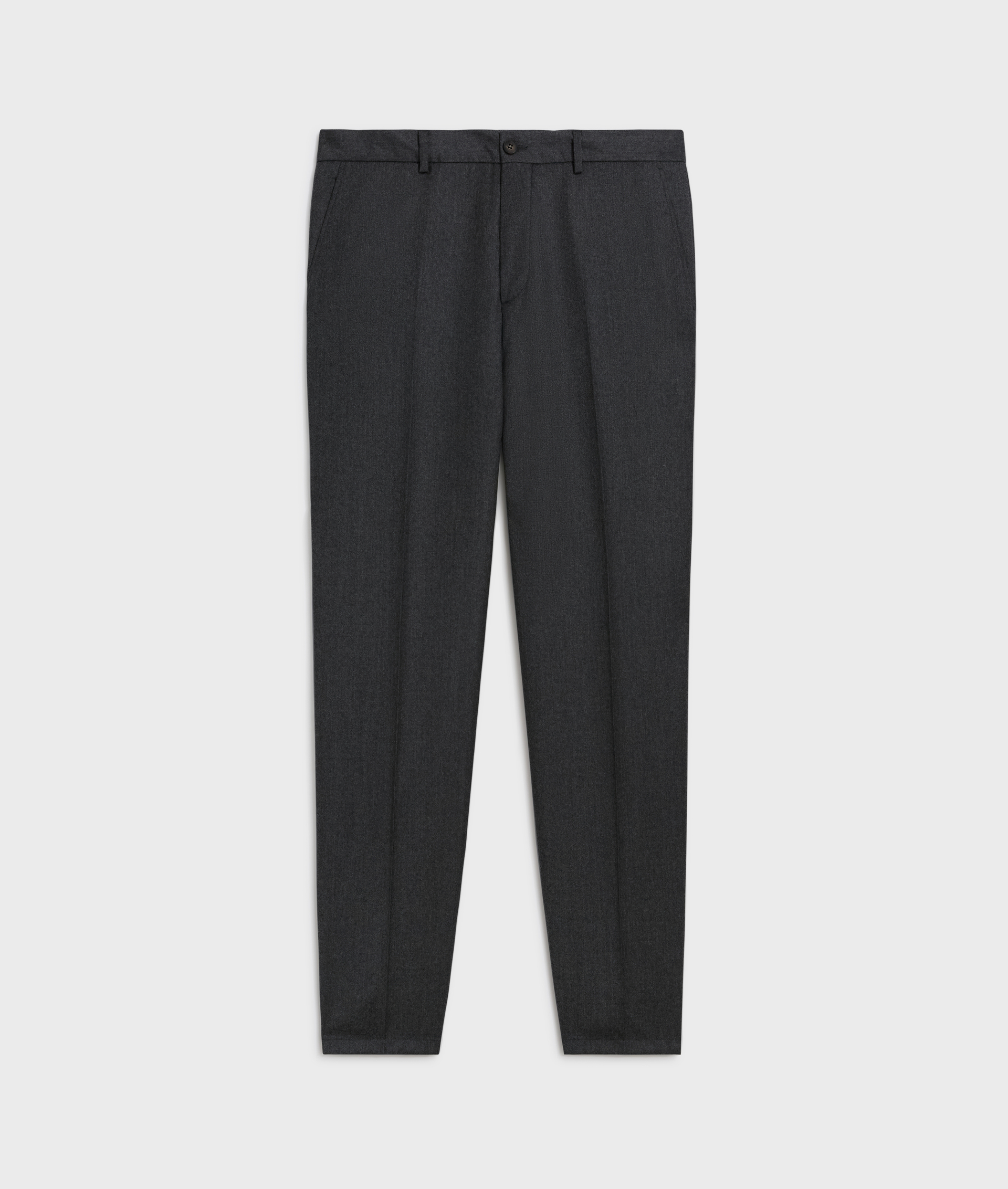 men grey trousers with belt in melange wool and cashmere flannel | Pal Zileri