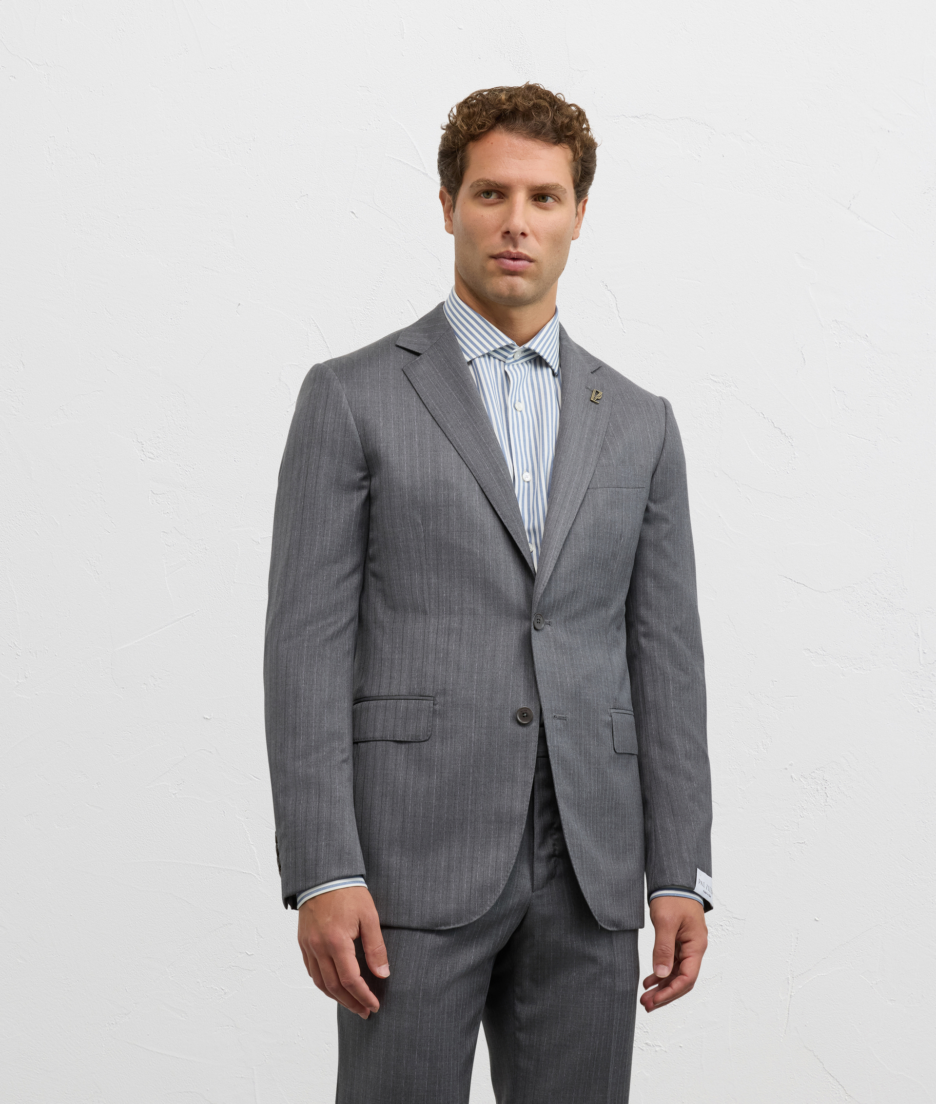 abito vicenza in pura lana grigio - Pal Zileri | Official Website