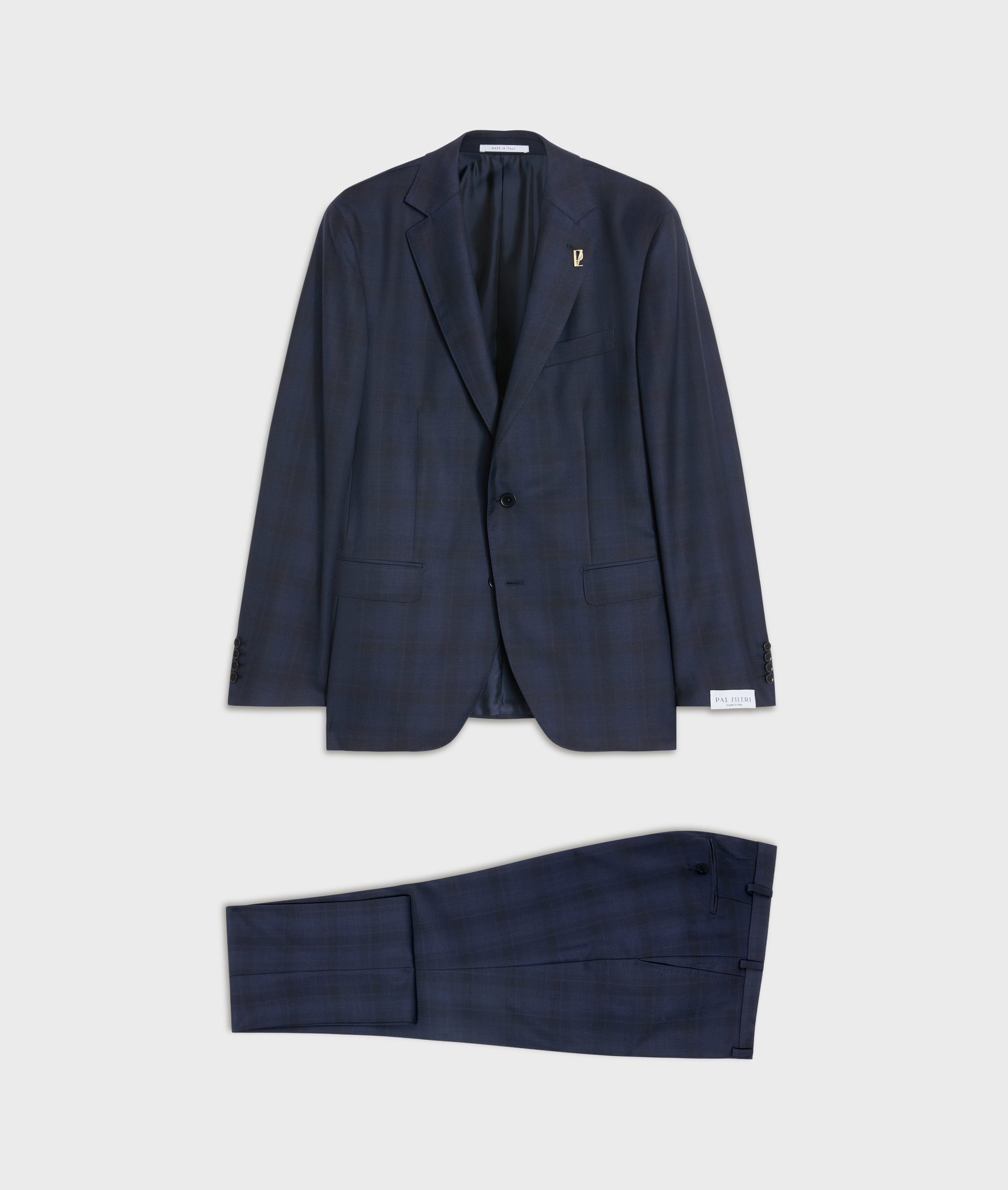 navy blue wool suit vicenza - Pal Zileri | Official Website