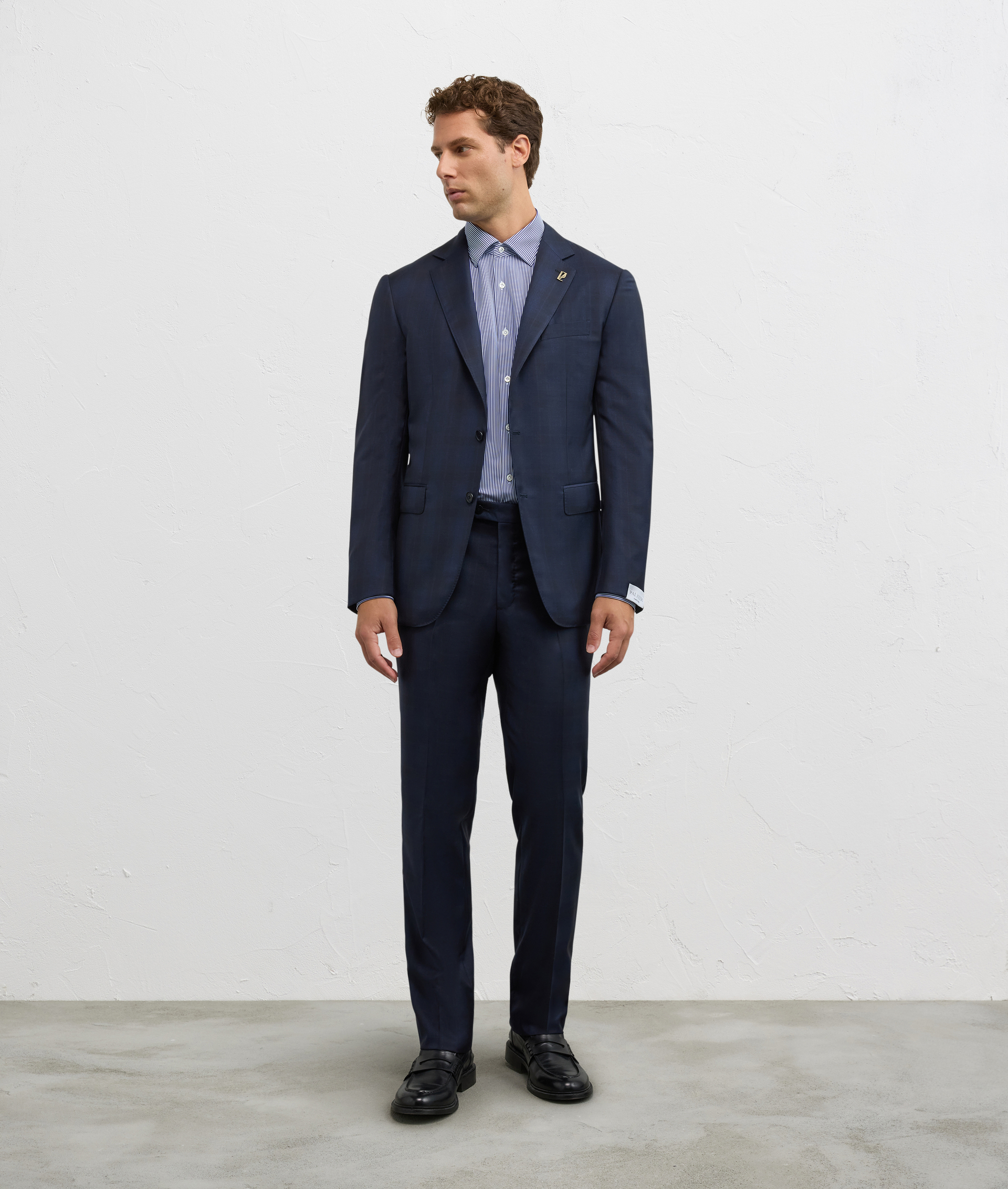 navy blue wool suit vicenza - Pal Zileri | Official Website
