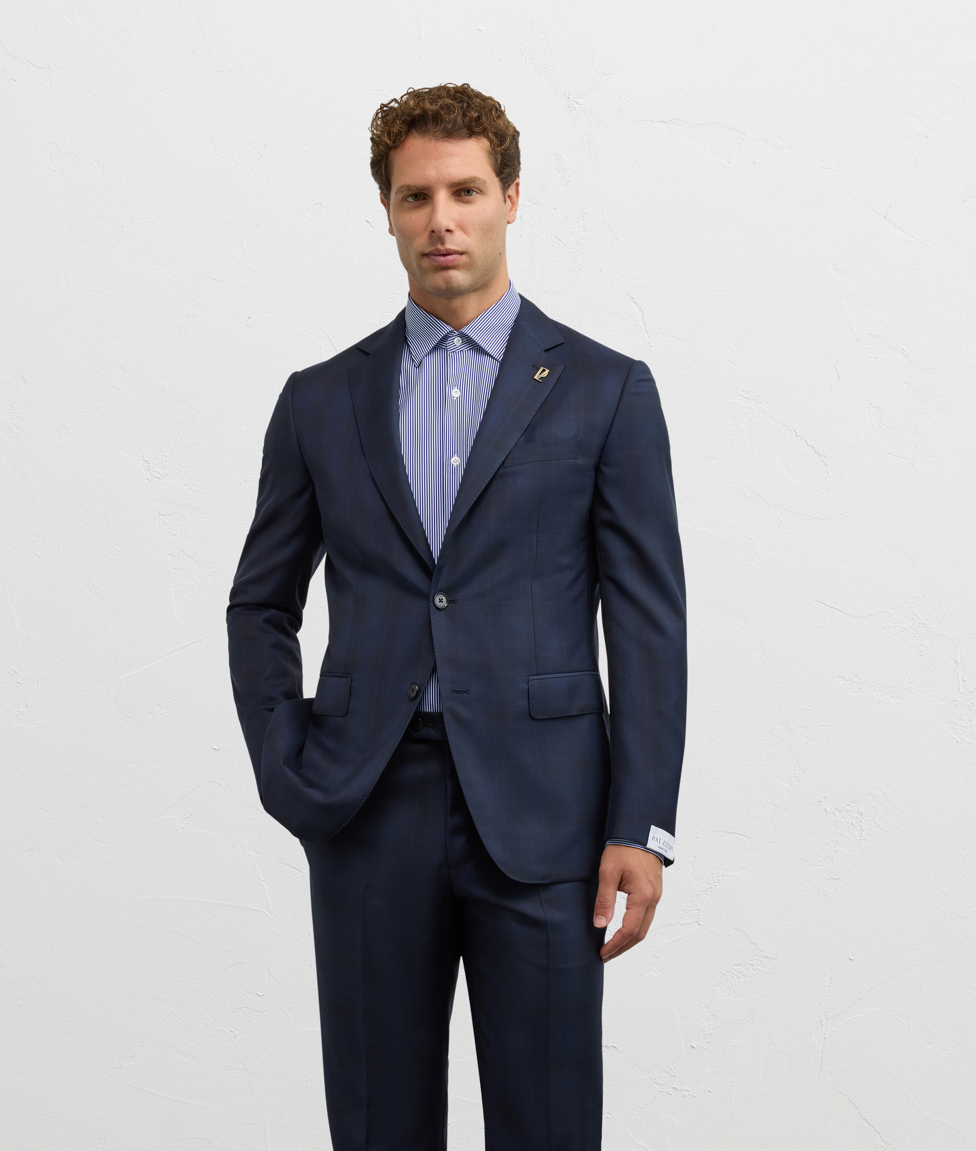 navy blue wool suit vicenza - Pal Zileri | Official Website