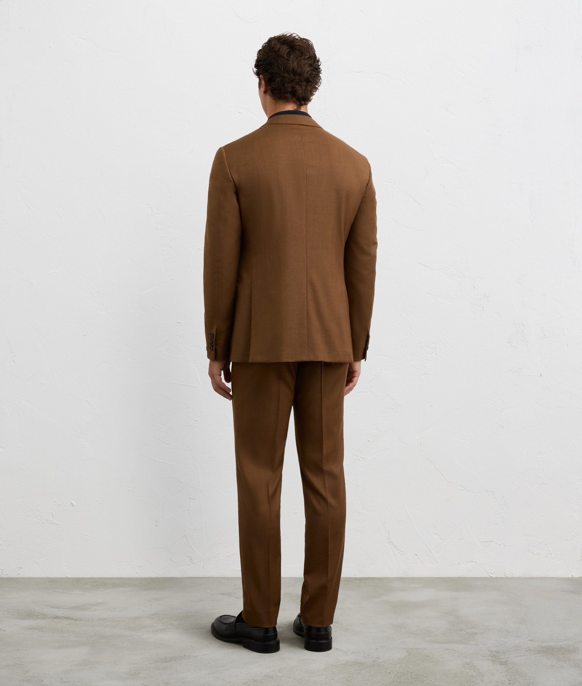 suit vicenza line in light brown wool | Pal Zileri