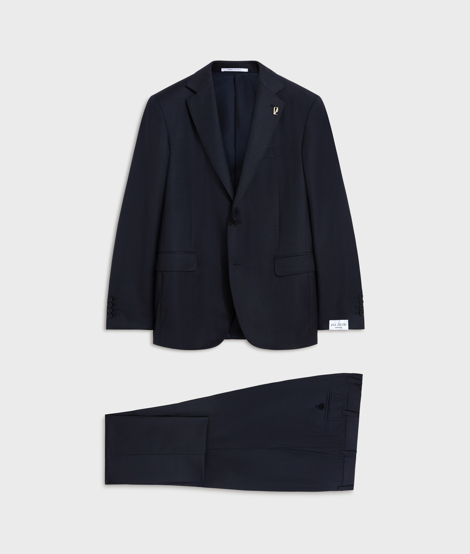 navy blue wool suit vicenza line | Pal Zileri