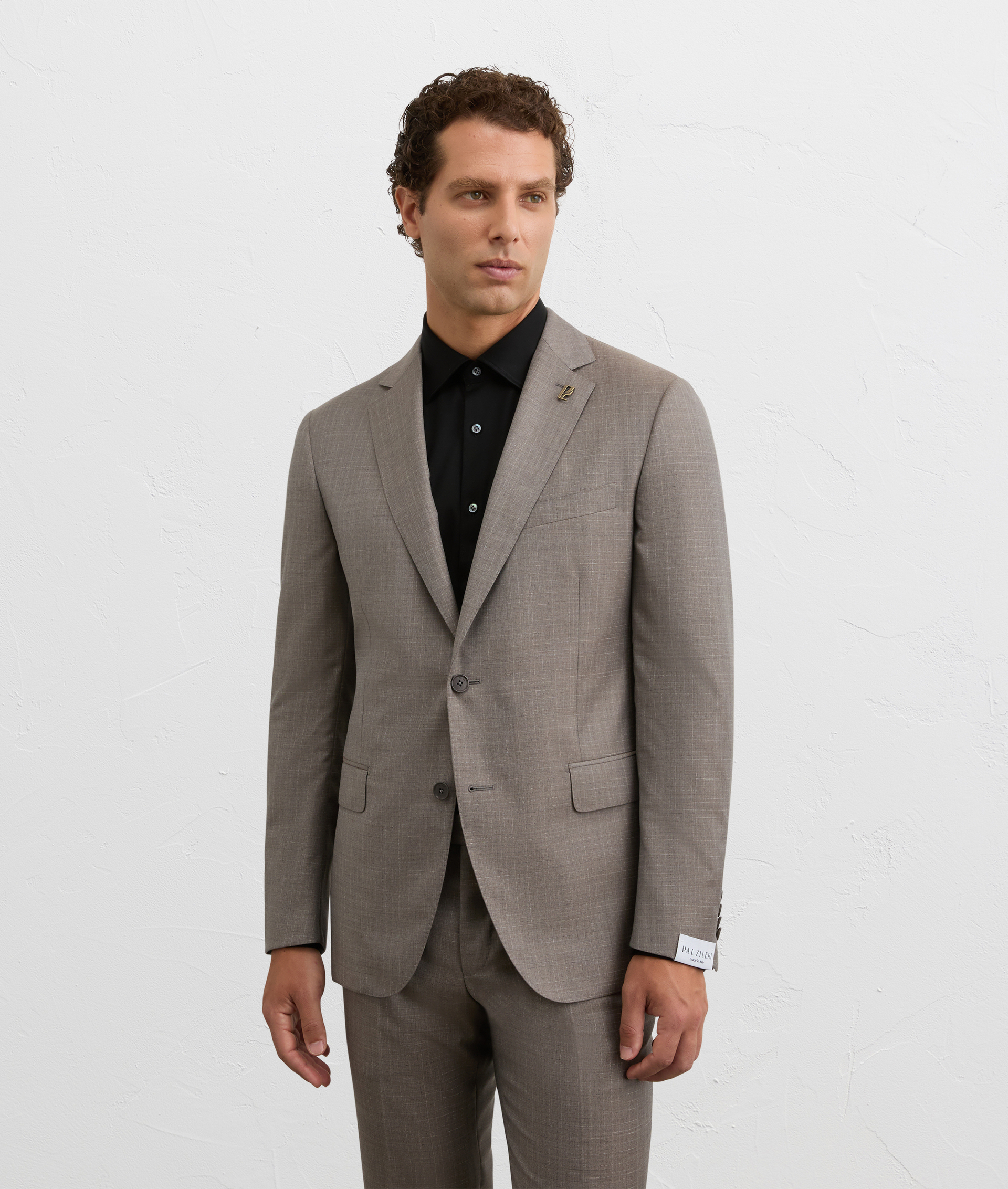 light brown wool suit from vicenza | Pal Zileri