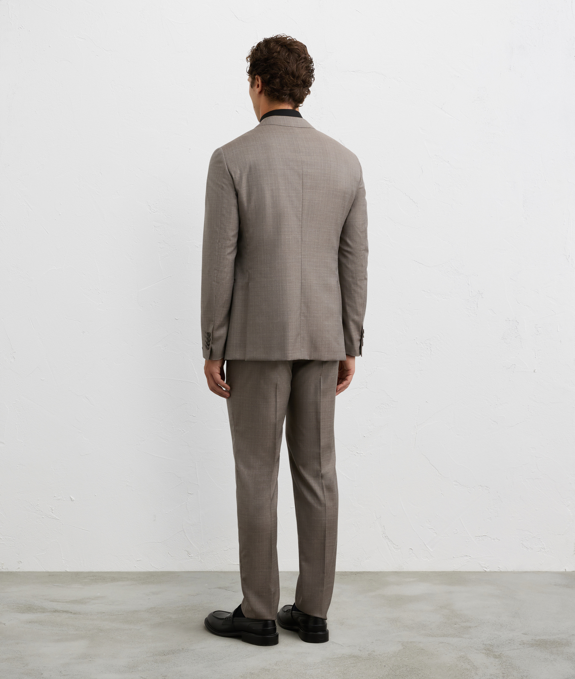 light brown wool suit from vicenza | Pal Zileri