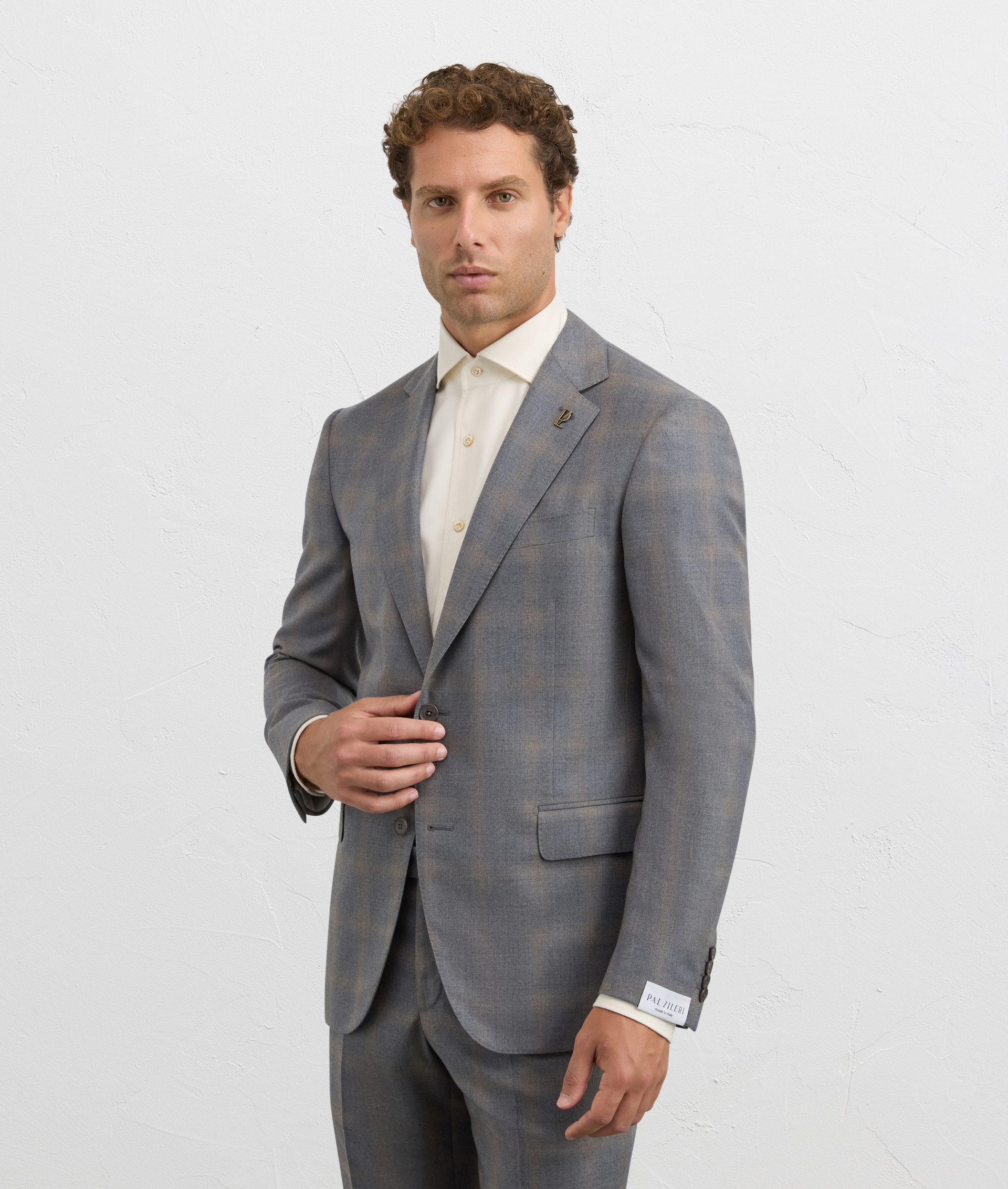 suit vicenza in grey wool | Pal Zileri