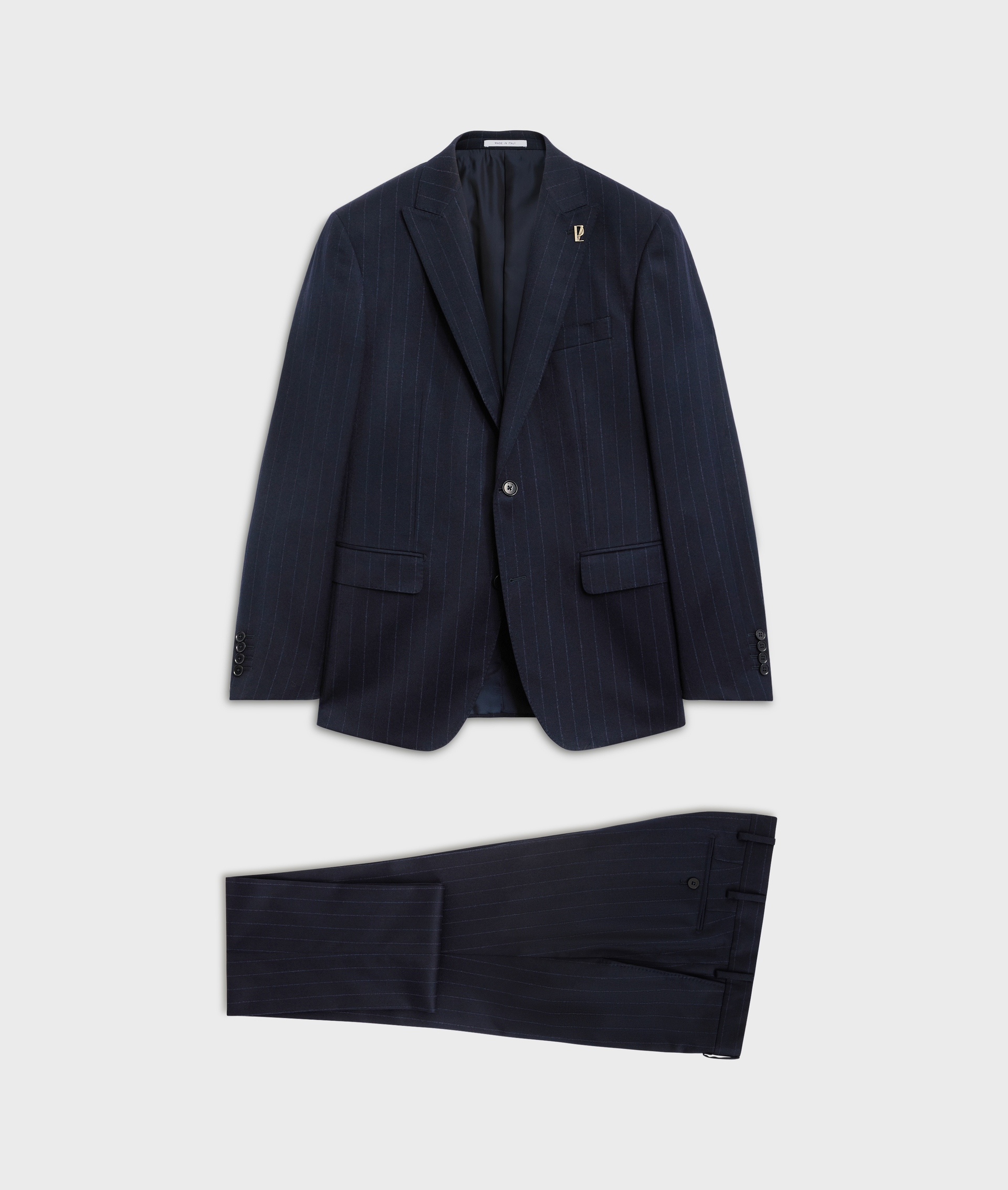 two piece suit vicenza in pure wool and elastane light brown - Suits and Blazers - Pal Zileri | Official Website