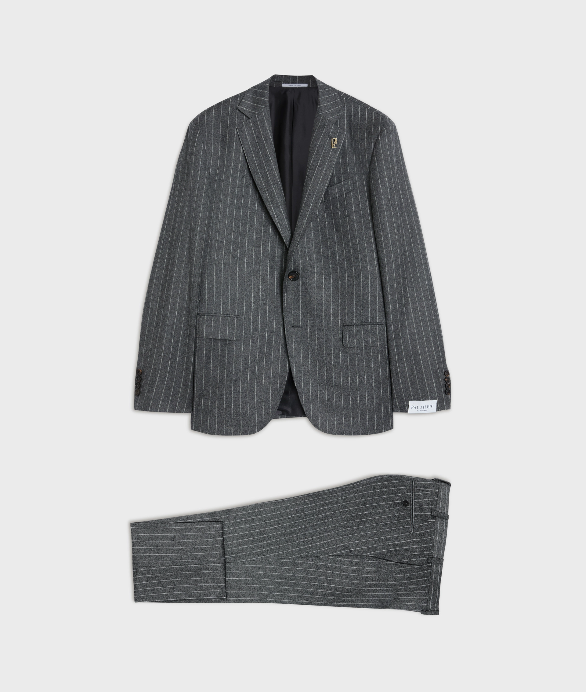 abito due pezzi in pura lana tailored line grigio - Abiti e Giacche - Pal Zileri | Official Website