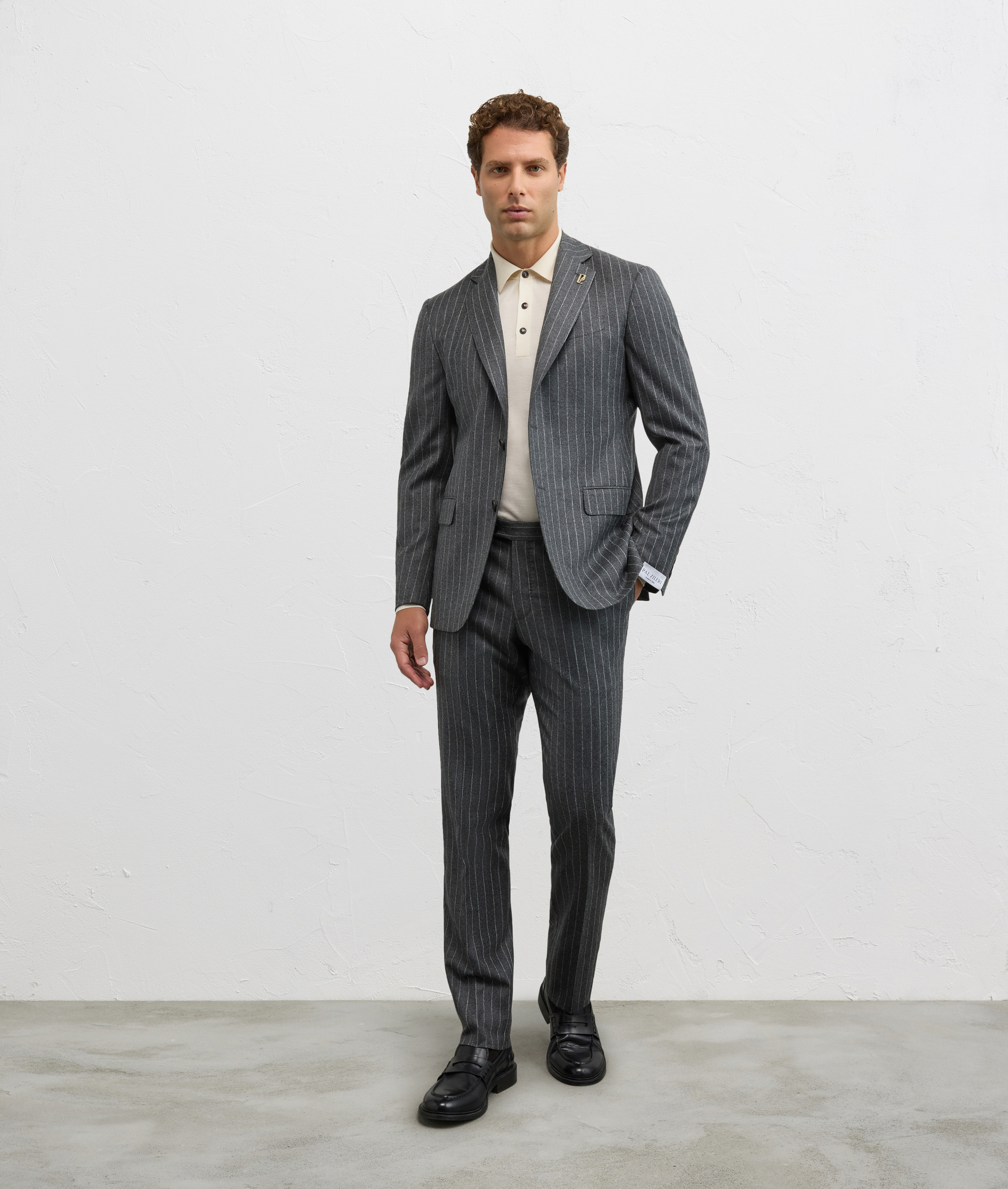 abito due pezzi in pura lana tailored line grigio - Abiti e Giacche - Pal Zileri | Official Website