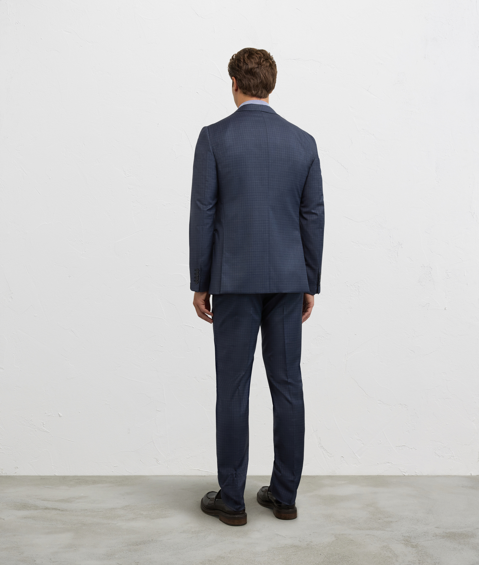 abito vicenza tre pezzi blu navy in lana ed elastane - Pal Zileri | Official Website