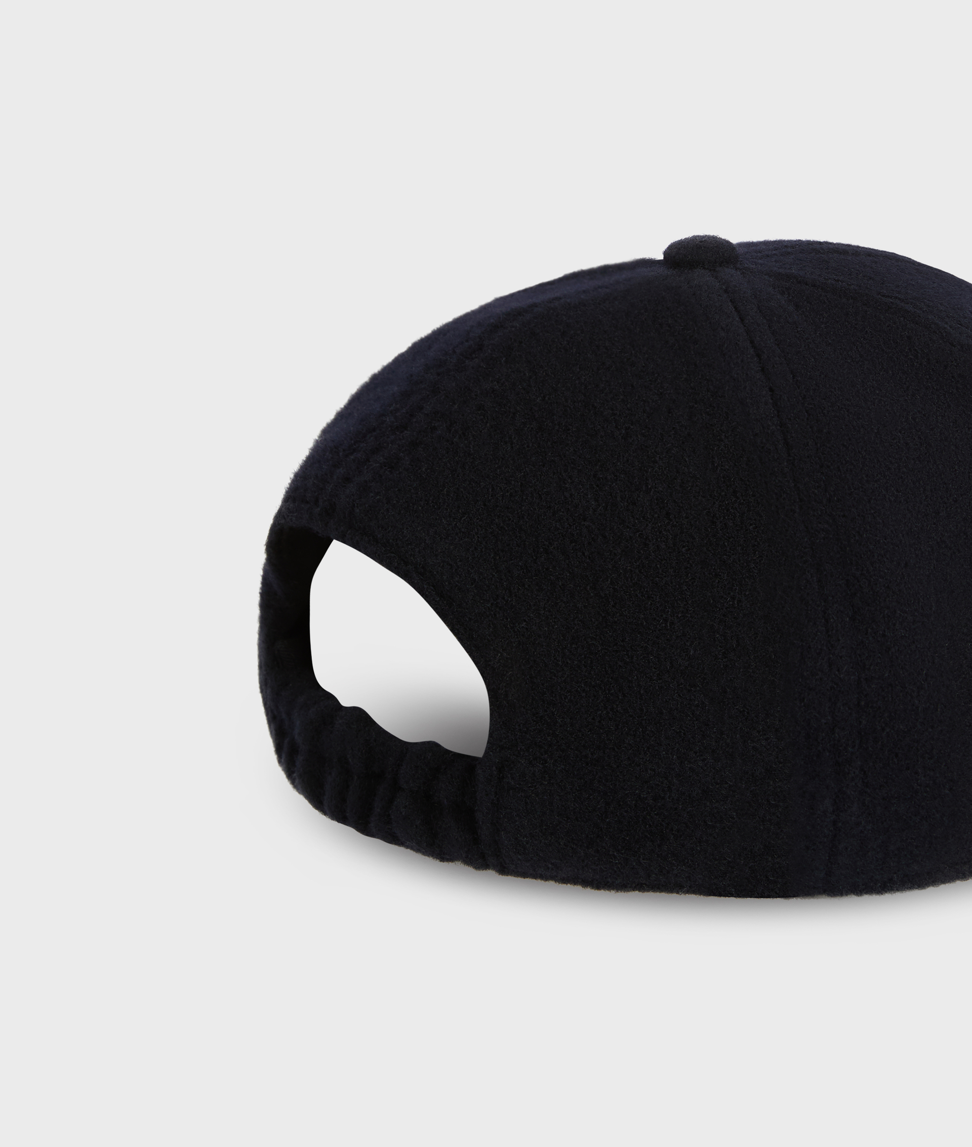 navy blue regular fit baseball cap in wool with front logo - Pal Zileri | Official Website