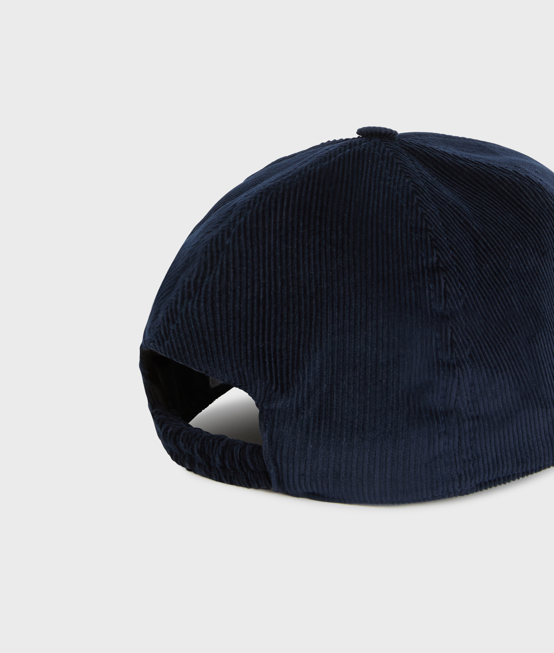 berretto da baseball con logo sul fronte regular fit in cotone blu navy - Pal Zileri | Official Website