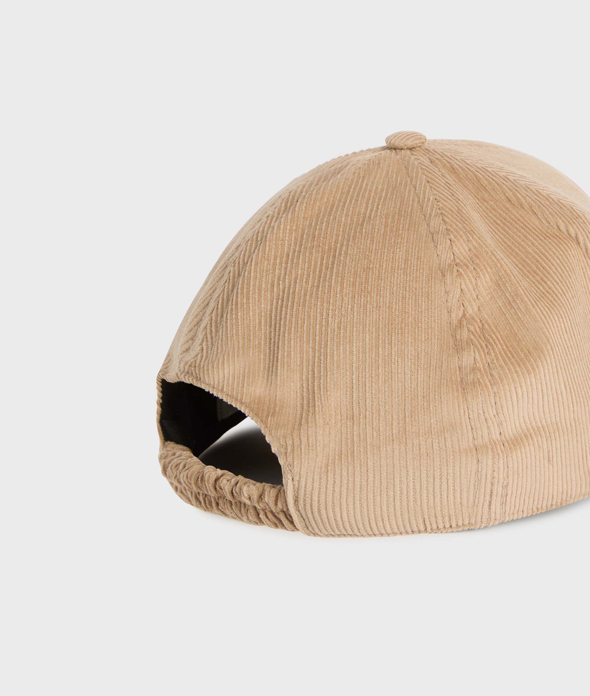 berretto da baseball con logo sul fronte regular fit in cotone marrone chiaro - Pal Zileri | Official Website