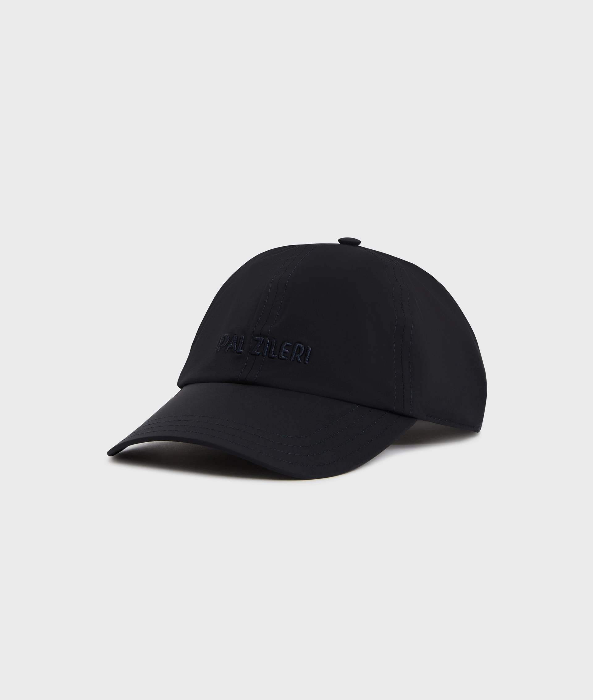 navy blue baseball cap in stretch technical elastane and nylon fabric - Accessories - Pal Zileri | Official Website