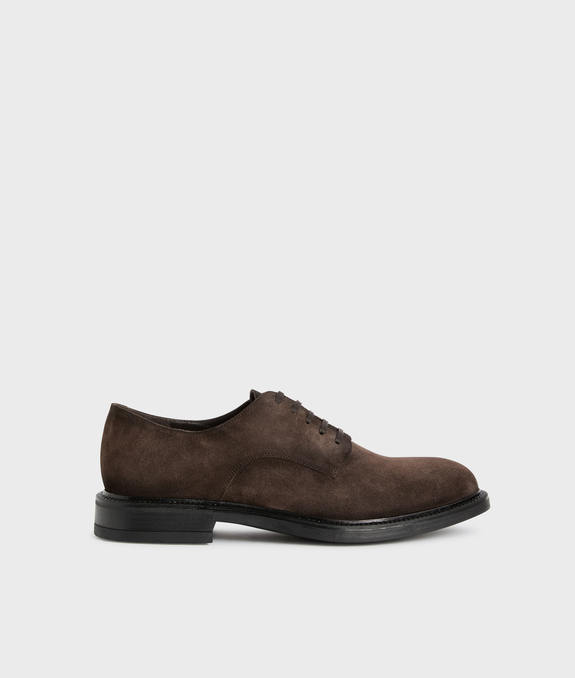 scarpe derby in pelle di cervo nero - Pal Zileri | Official Website