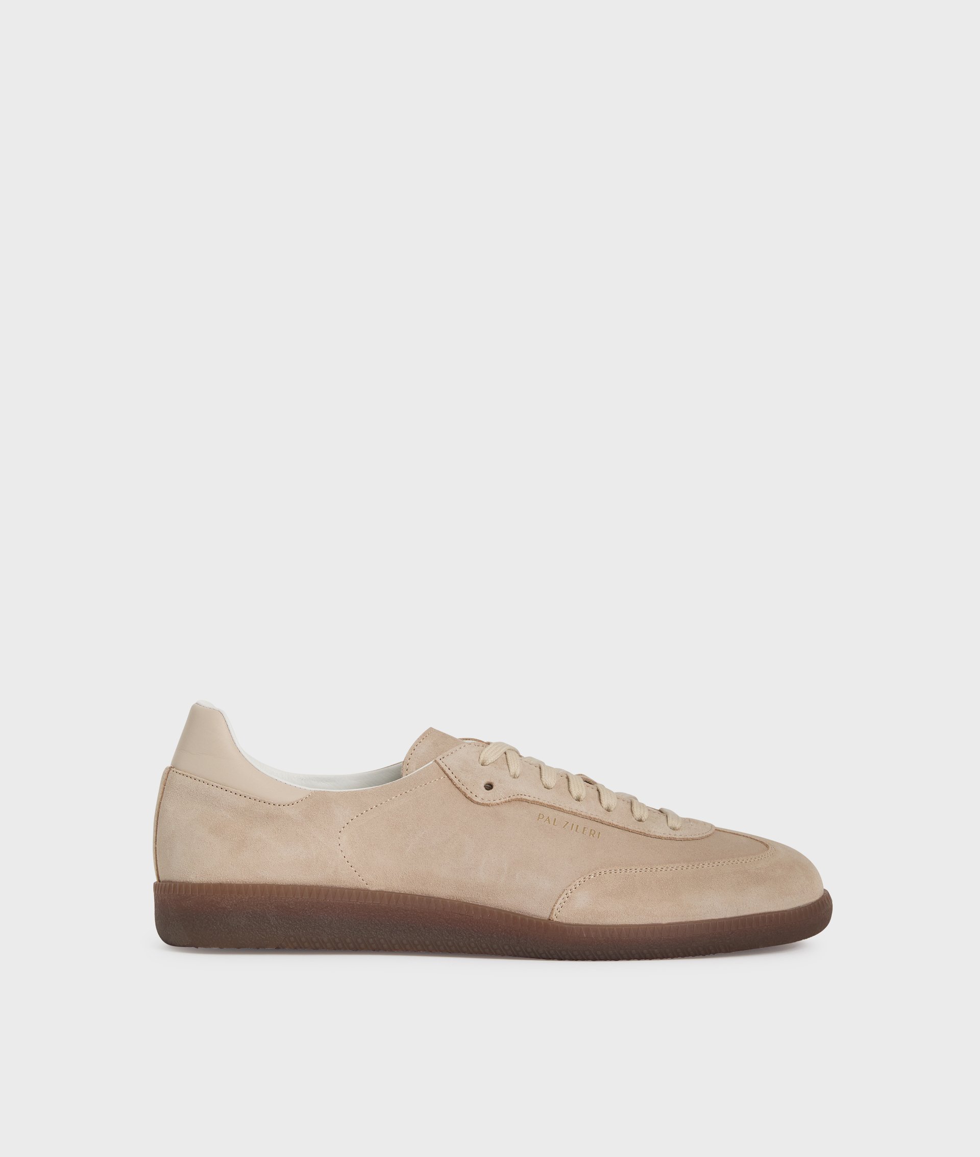 natural calf suede sneakers - Footwear - Pal Zileri | Official Website