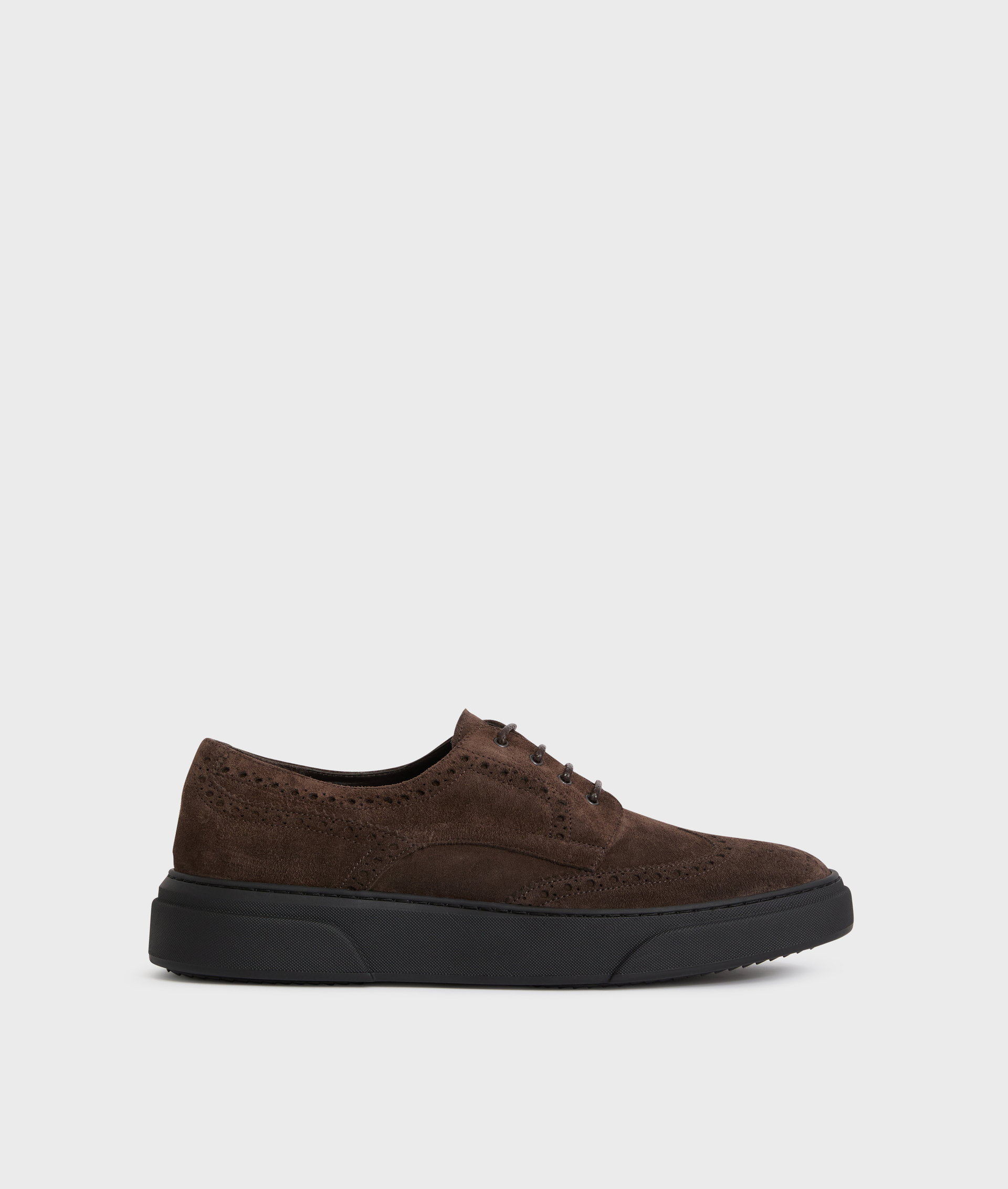 brown calfskin derby shoes - Footwear - Pal Zileri | Official Website