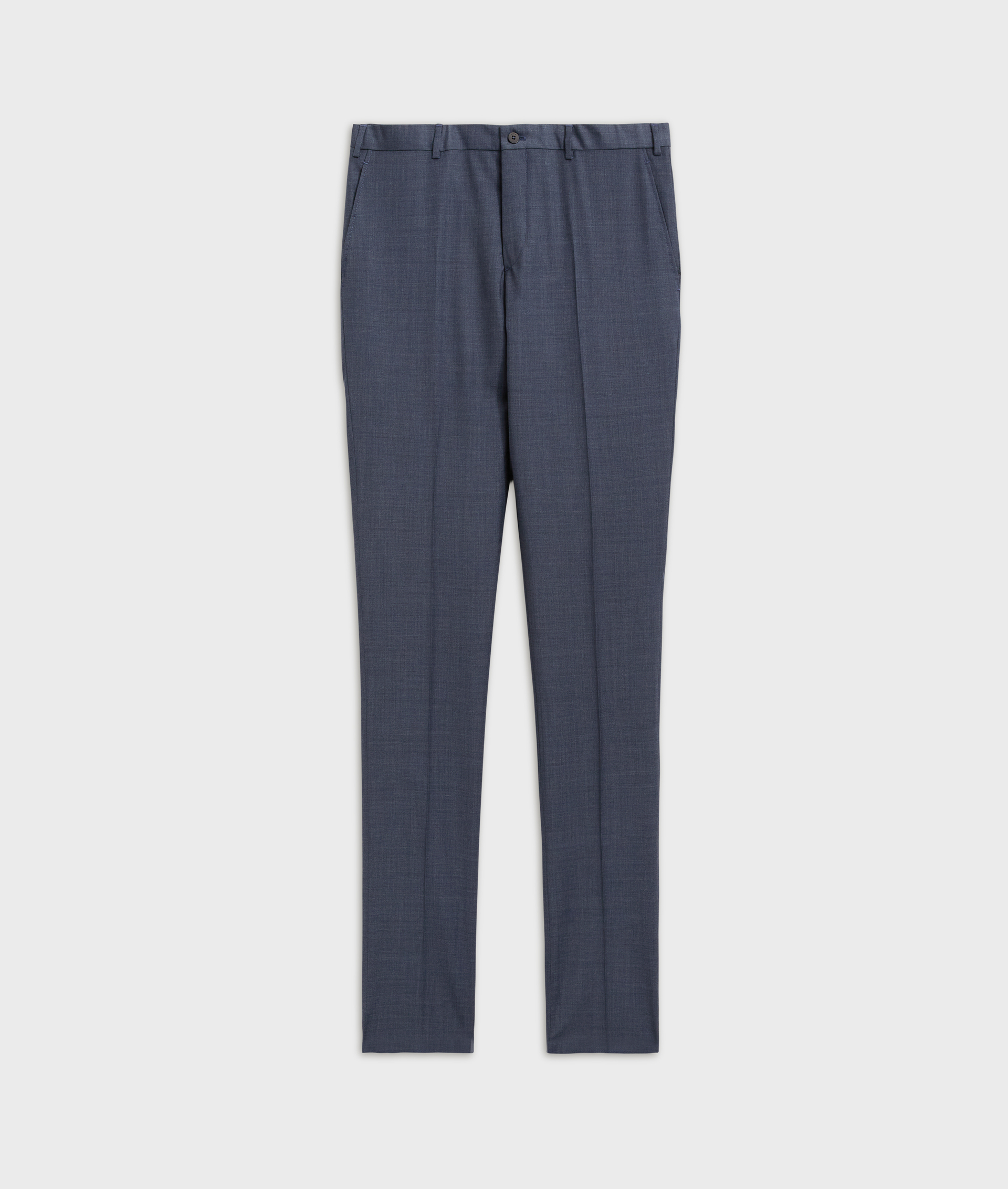 blue wool trousers without pleats slim fit | Pal Zileri