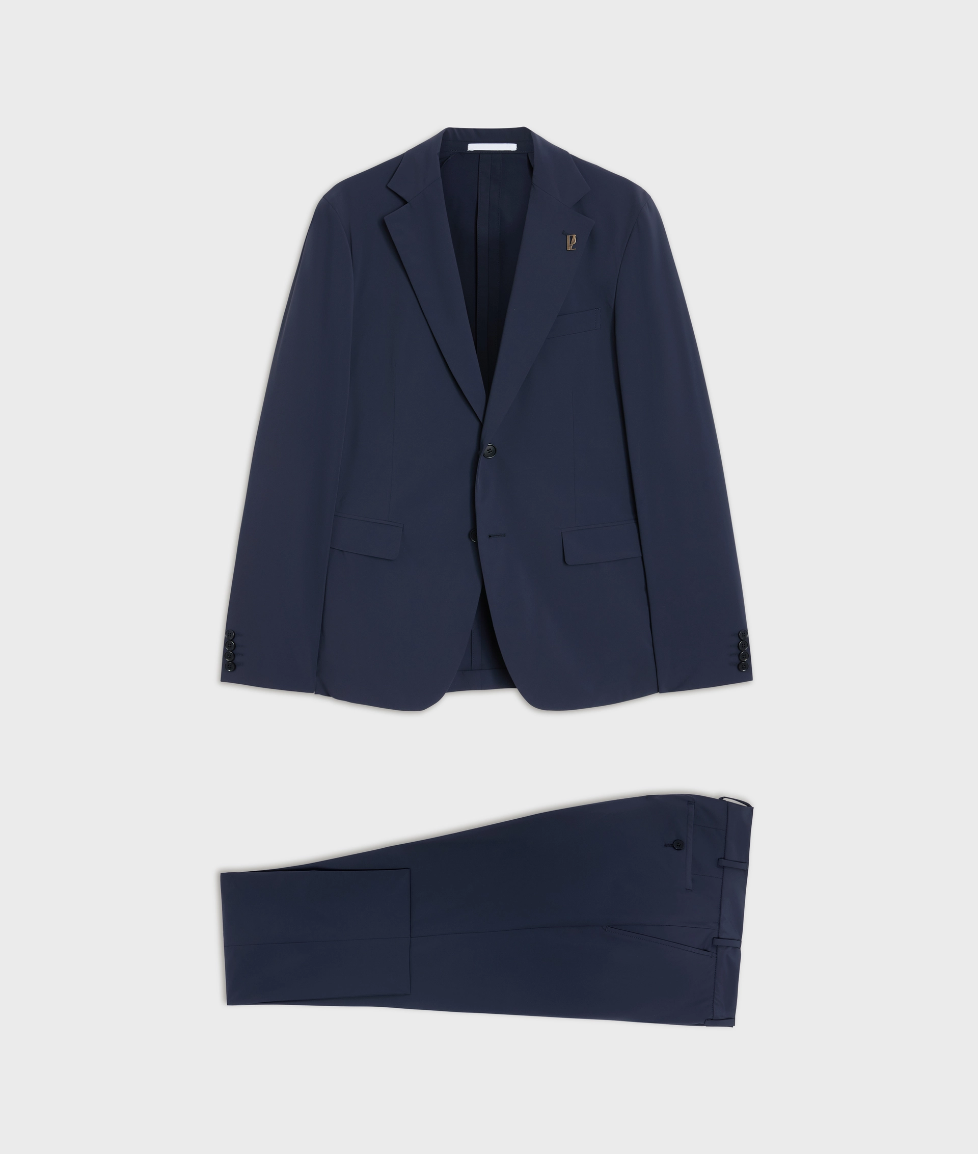 abito blu navy due pezzi linea active in lana vergine e cashmere - Abiti e Giacche - Pal Zileri | Official Website