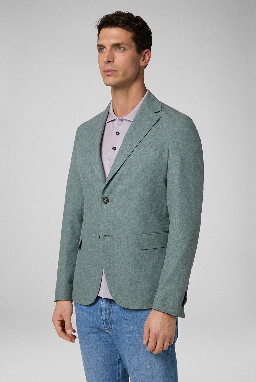 Blazer from the Effortless line entirely unlined and deconstructed in linen, nylon and viscose | Pal Zileri