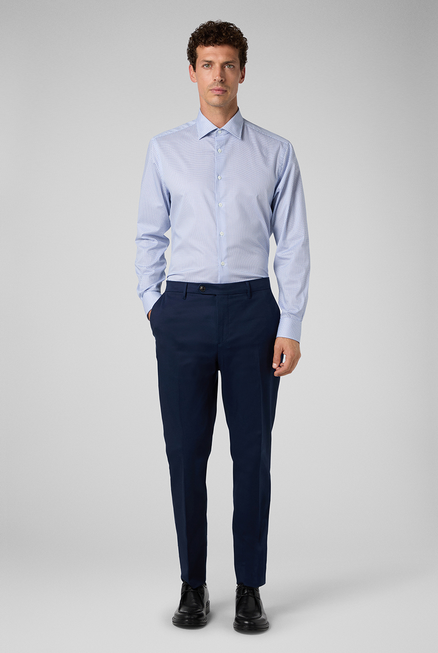 Pantaloni chino in cotone e lyocell | Pal Zileri