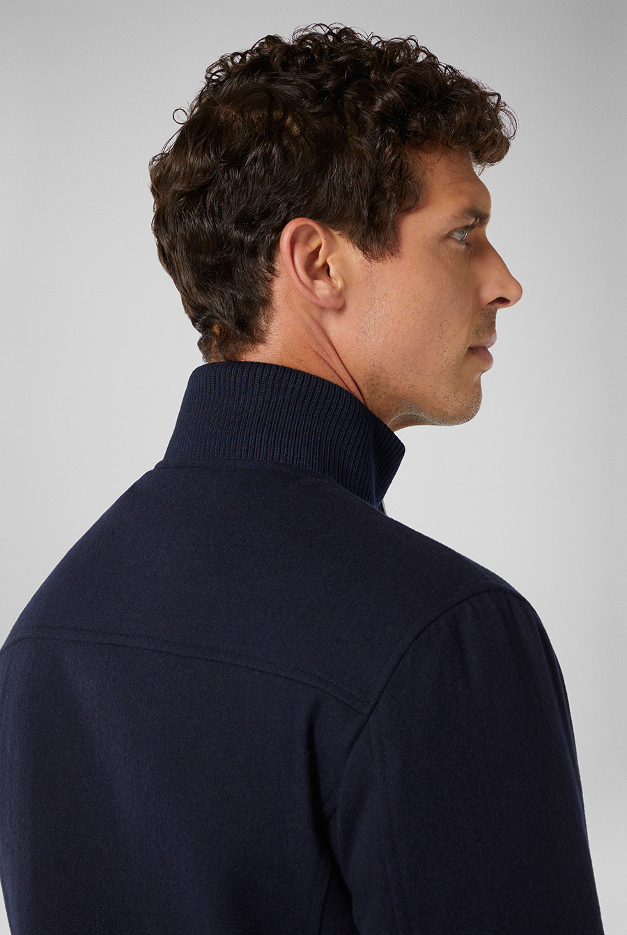 Bomber in knitted wool | Pal Zileri