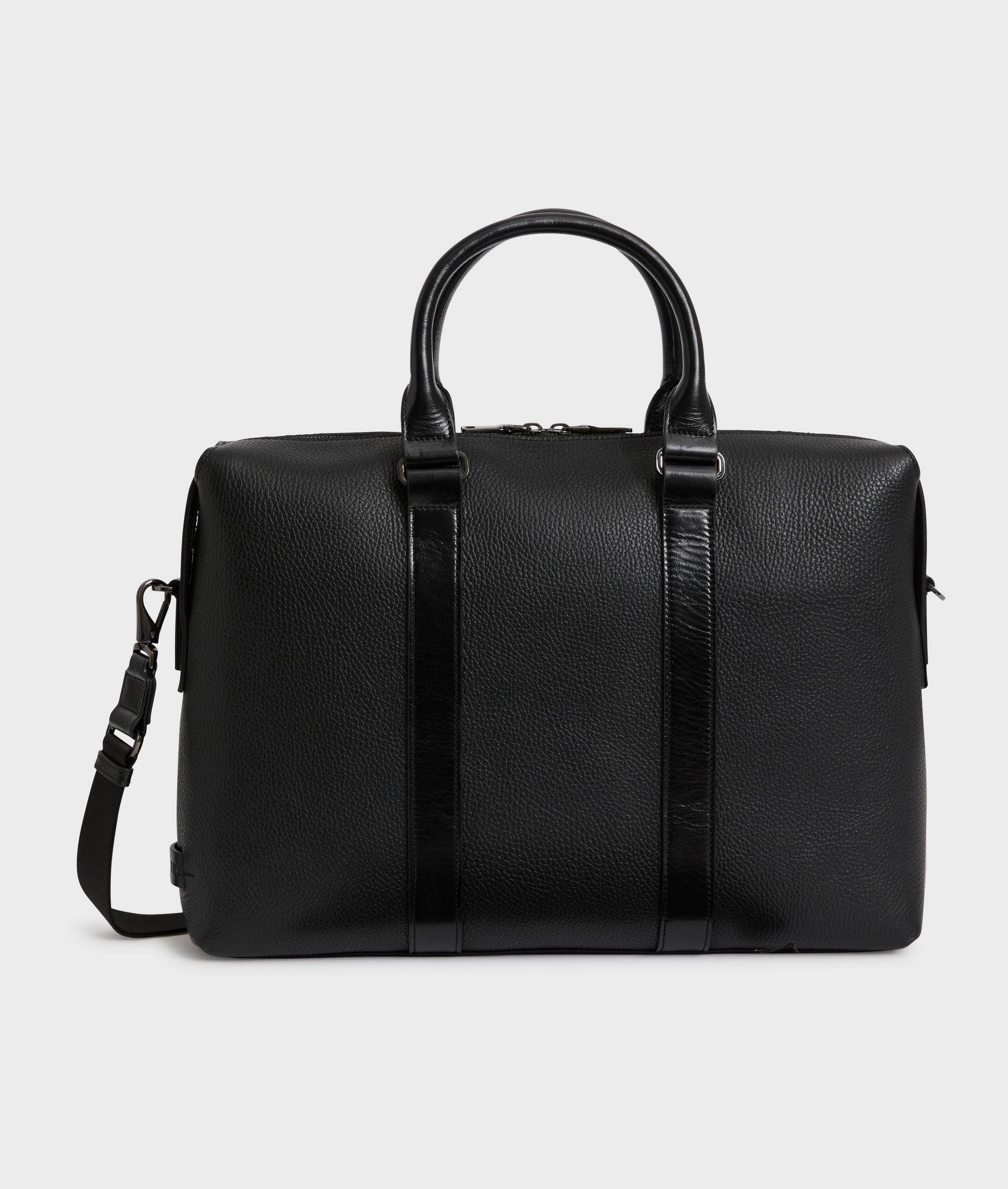 Briefcase with shoulder strap - Leather Goods - Pal Zileri | Official Website